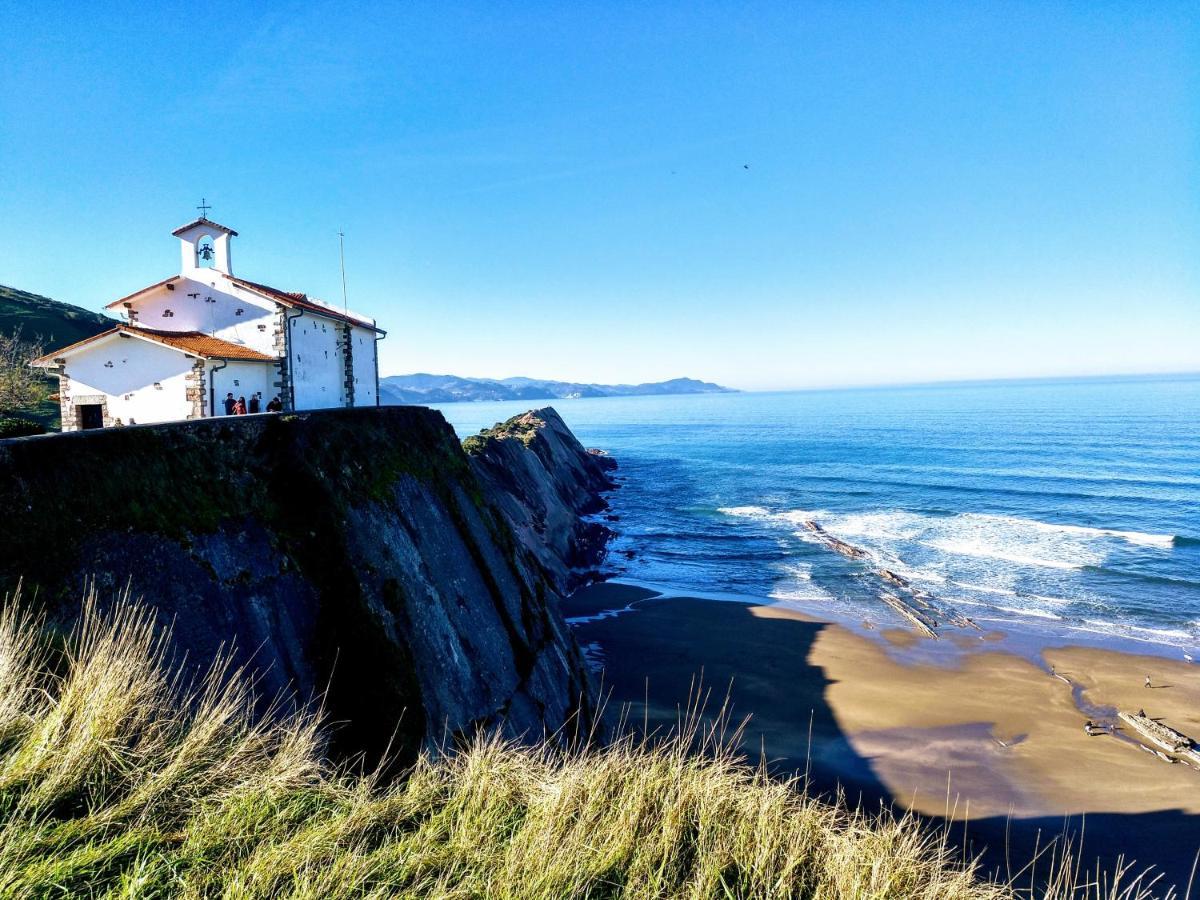 Apartamento Costa II Con Parking Exterior Comunitario Zumaia Εξωτερικό φωτογραφία