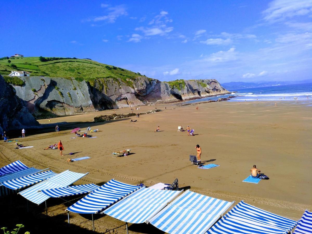Apartamento Costa II Con Parking Exterior Comunitario Zumaia Εξωτερικό φωτογραφία